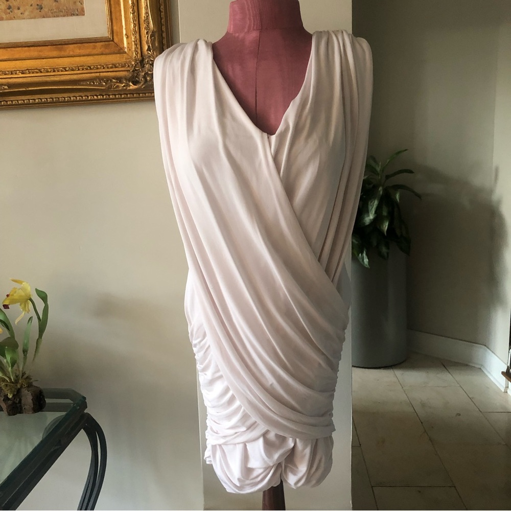 BCBGMaxazria Alondra XS white mini cocktail dress